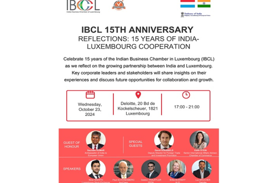 Indian Chamber Announces 15th Anniversary Event